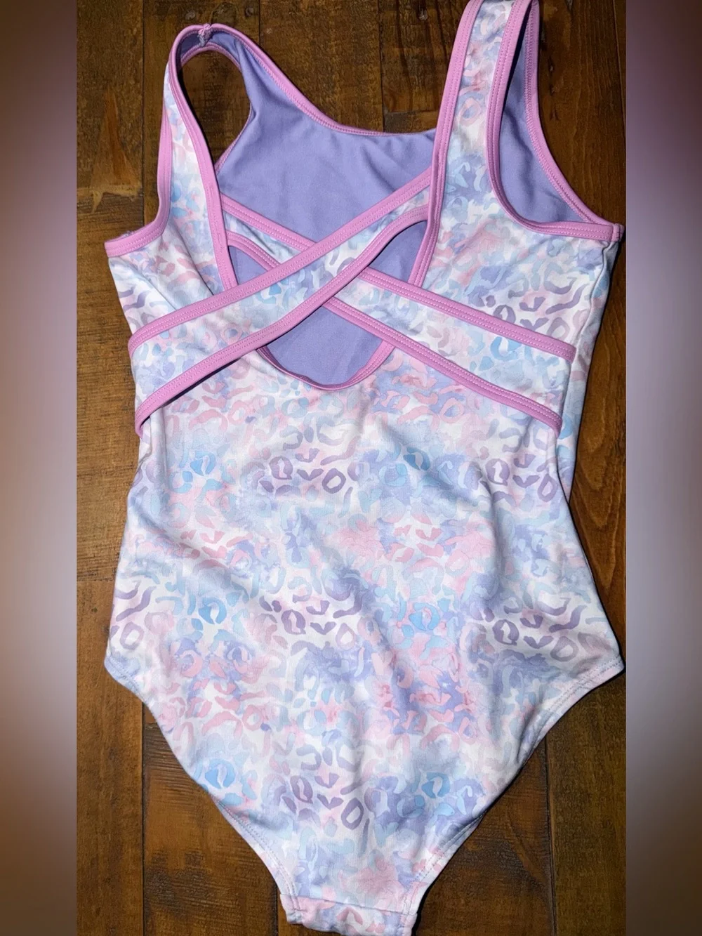 Target Kids Swim One-Piece Swimsuit in Lavender, Pink, Blue